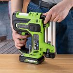 Нейлер аккумуляторный Greenworks, GD24BN, 3400707,24v, без АКБ и ЗУ