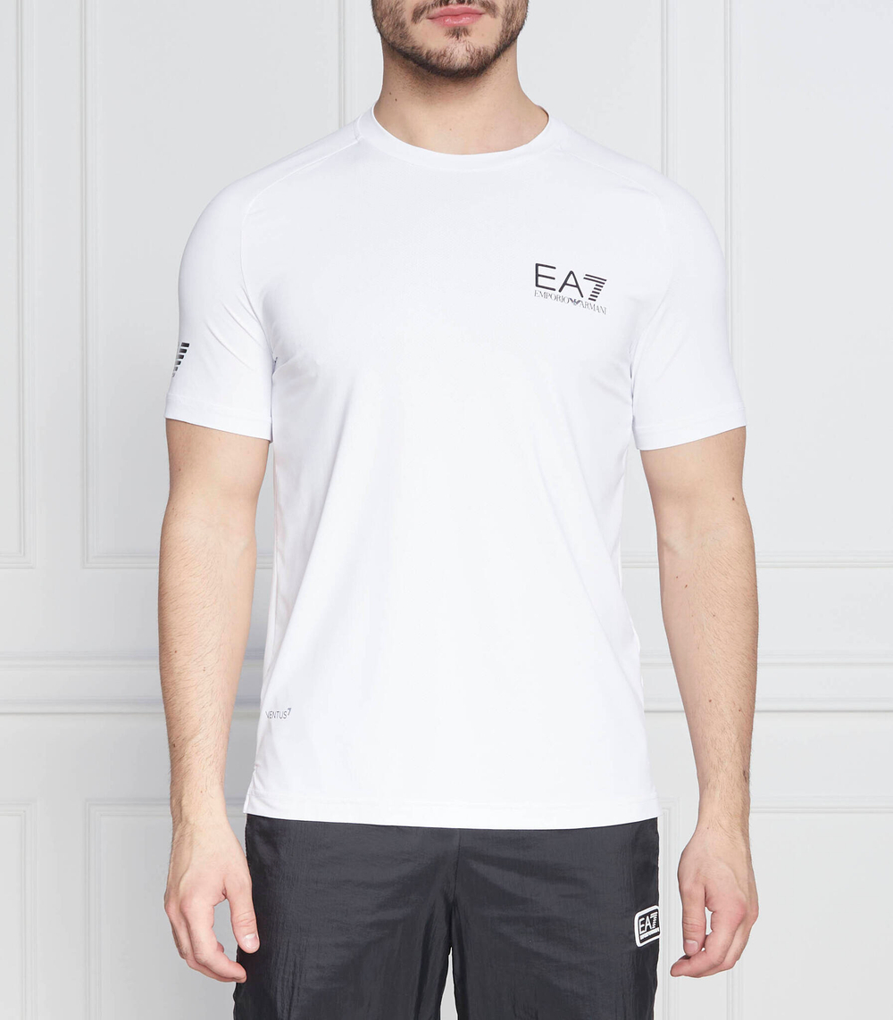 футболка EA7 - белый(8NPT22 PJEMZ)