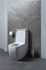 Унитаз Allen Brau Infinity 4.21001.20+4.21002.20 безободковый, с бачком, с крышкой микролифт, белый