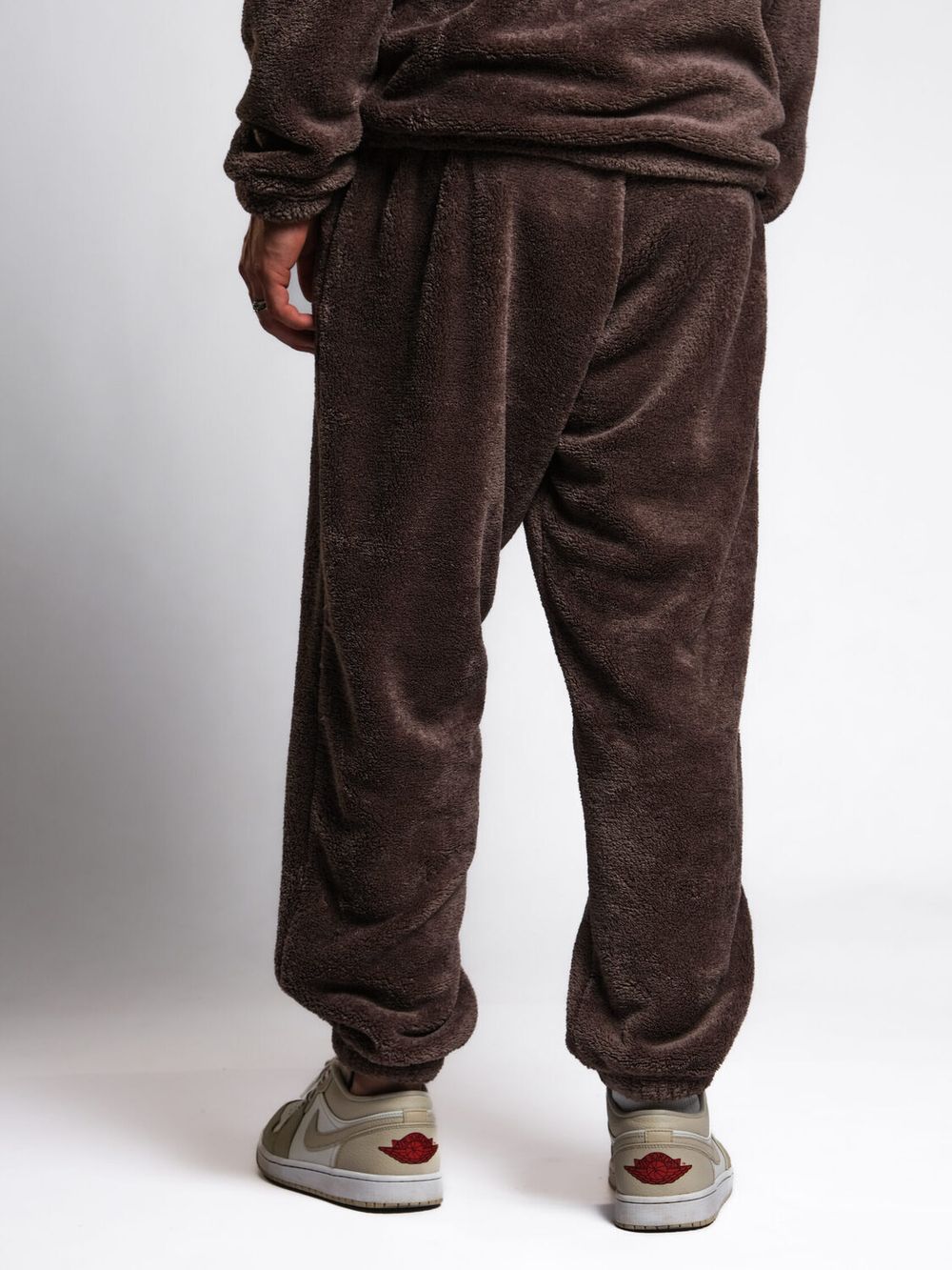 Брюки Hardlunch плюшевые графит