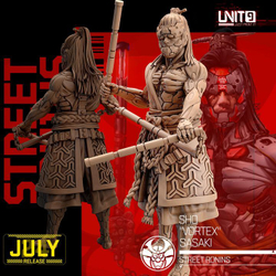Уличные ронины Cyberpunk Street Ronins 32mm Миниатюры