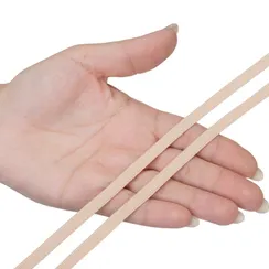 Резинка отделочная бежевая 6 мм (цв. 126), 628/6