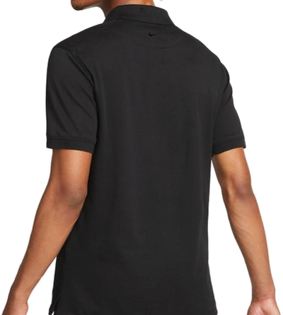 Мужское теннисное поло Nike Rafa Slim Polo - black/white