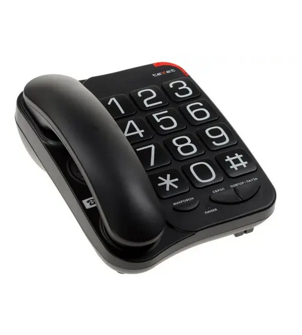 Проводной телефон Texet TX-201