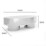 Стол Енисей 110 Зеркальный