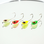 Мормышка фосфорная с флексом плавающая Lumicom 24-Ф, №2, ABC (набор 32шт)