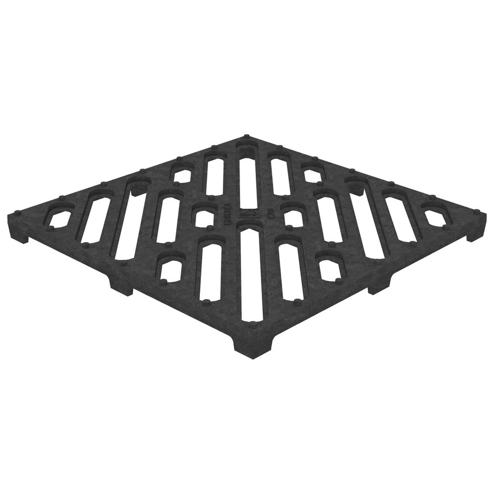 Решетка для дождеприемника чугунная 285*285 мм Gidrolica Point (Арт. 205)