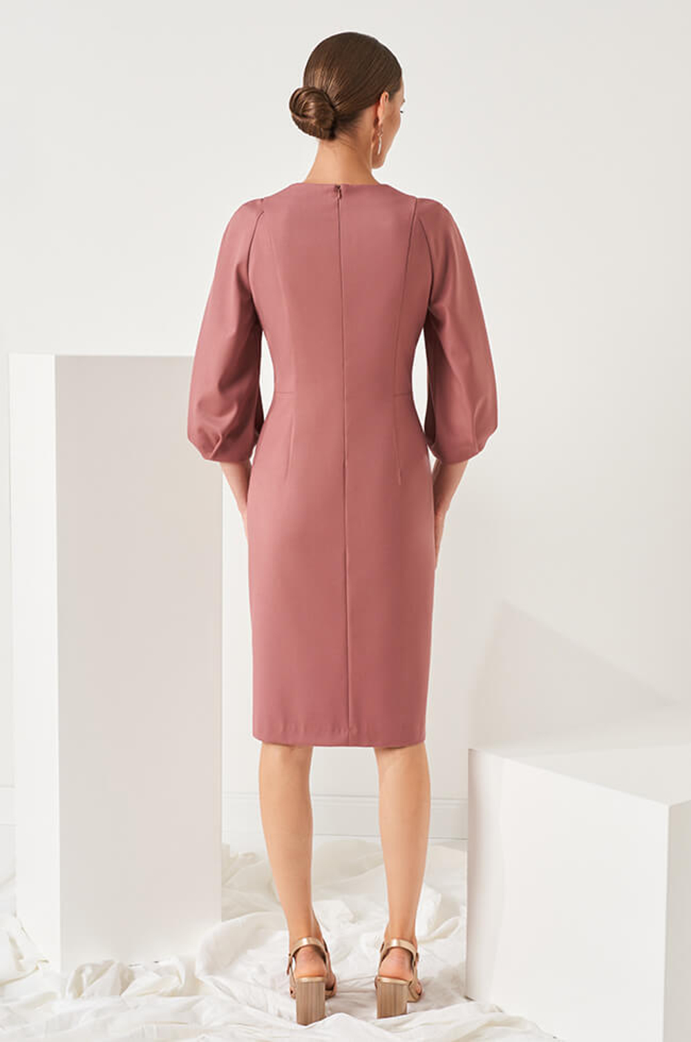 51488 Платье женское (сливовый)