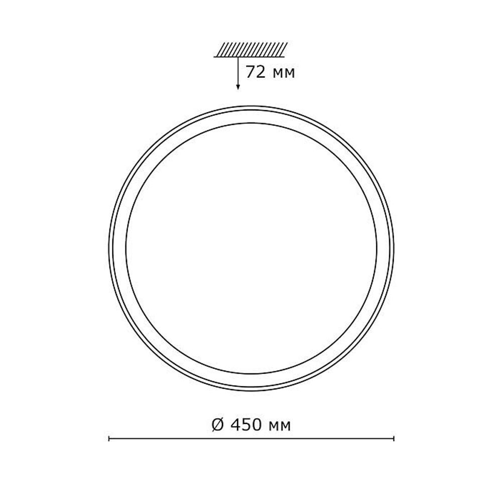 Накладной светильник Sonex Kabrio 2049/DL