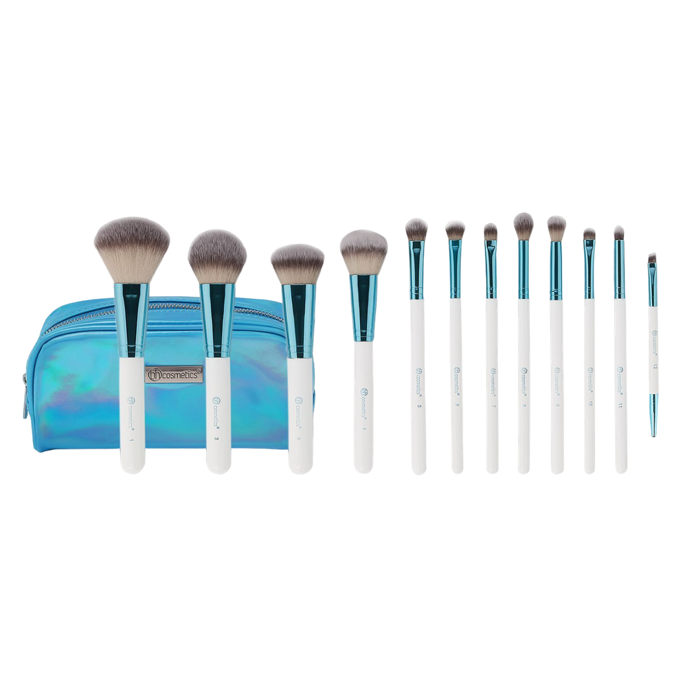 BH Cosmetics Poolside Chic 12 piece brush set