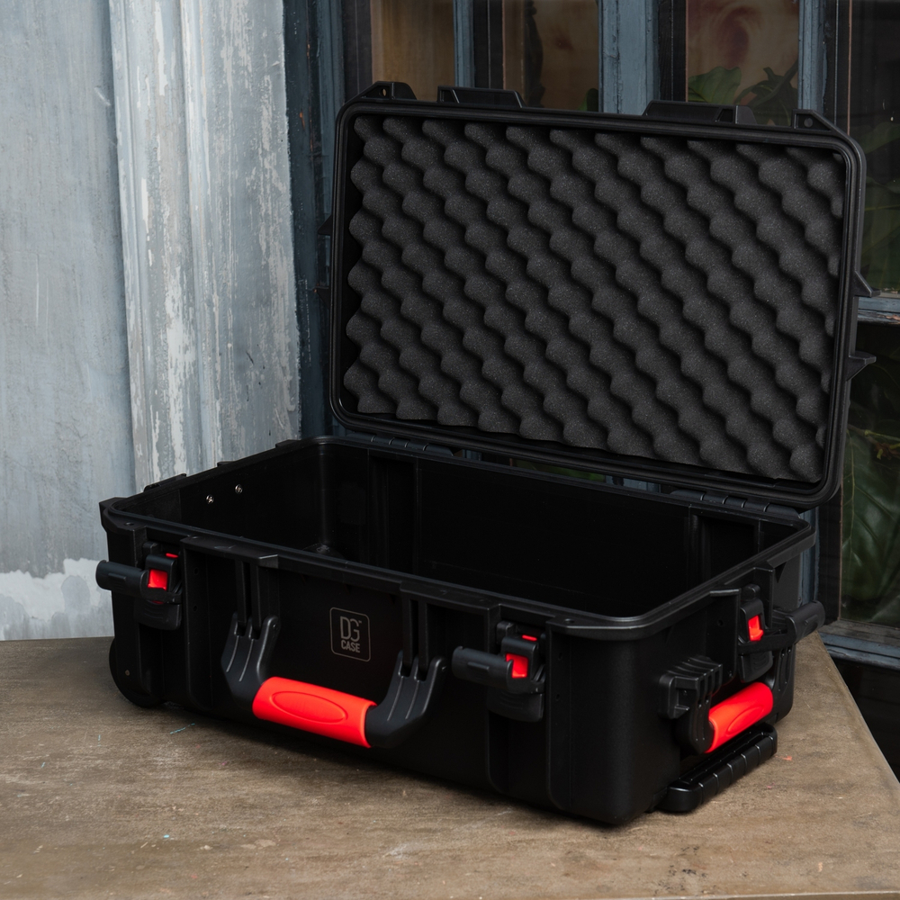 MEDIUM SIZE | Ударопрочный кейс с выдвижной ручкой и колесами DGCASE@60-01 | Внутр. размеры 520*285*185мм