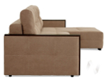 Диван угловой Линкольн (ДУ) LUMA 05 (велюр темно-бежевый)