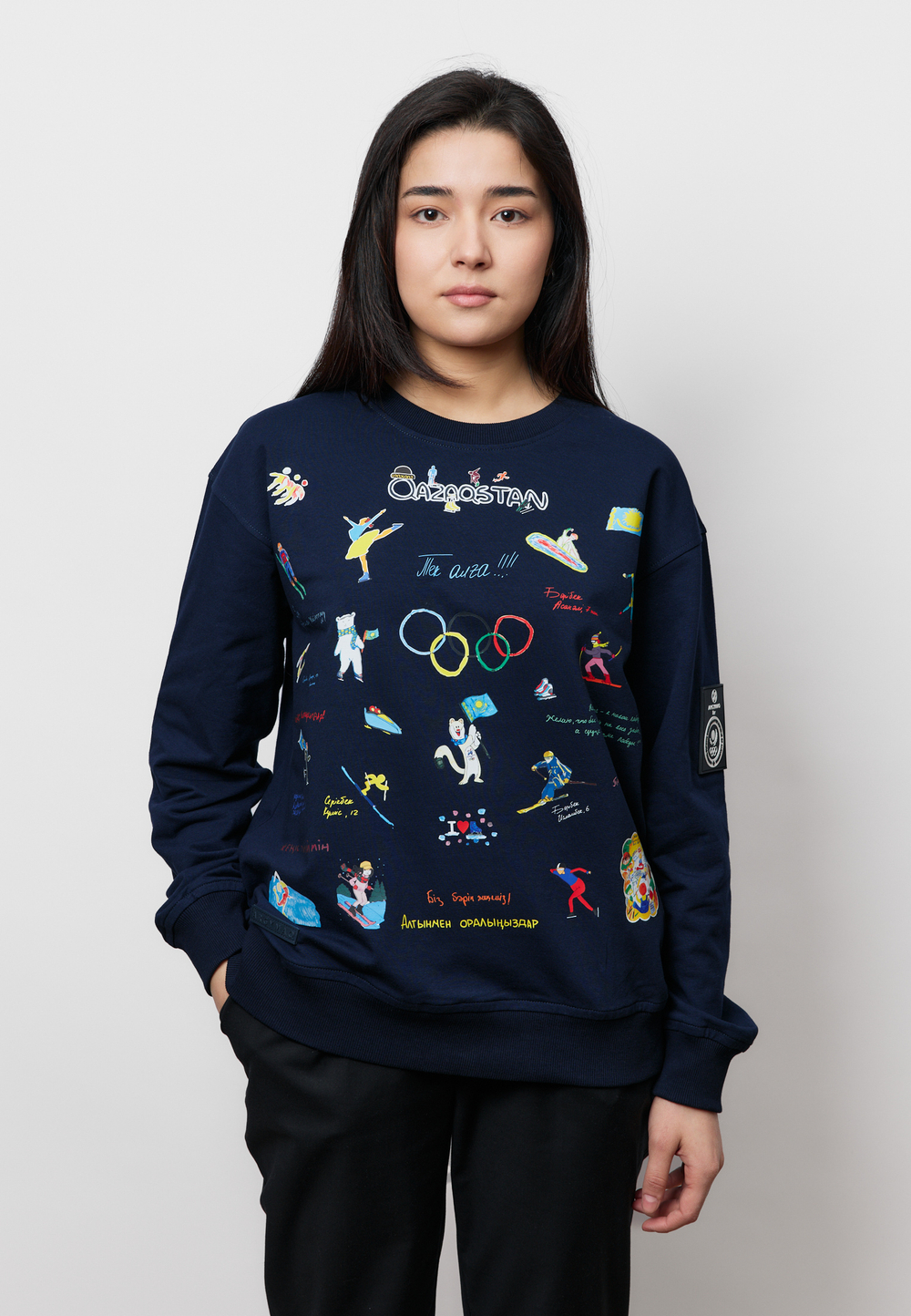 Свитшот OLYMPIC CHILD DARK BLUE