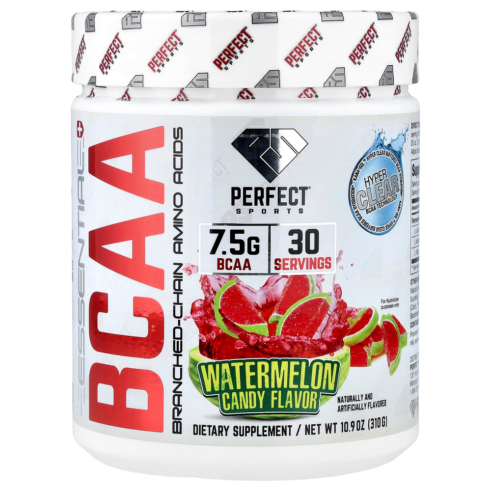 PERFECT Sports, BCAA Hyper Clear, со вкусом арбуза, 310 г (10,9 унции)