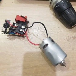 Двигатель DC RS550, 13 зубьев, замена для аккумуляторной дрели-шуруповерта BOSCH GSR GSB 12V, запасные части