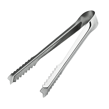 Щипцы для льда сталь нерж.; L=125/35,B=12мм; металлич., CGPro