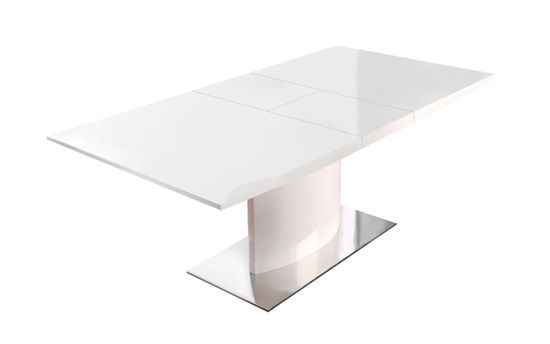 Стол DUPEN DT-01 белый раздвижной 180-220