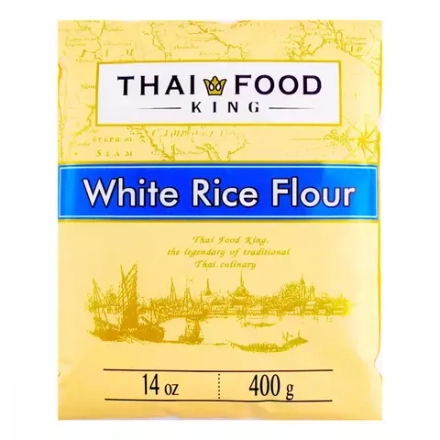 Мука рисовая Rice flour, Thai Food King, Таиланд, 400 г