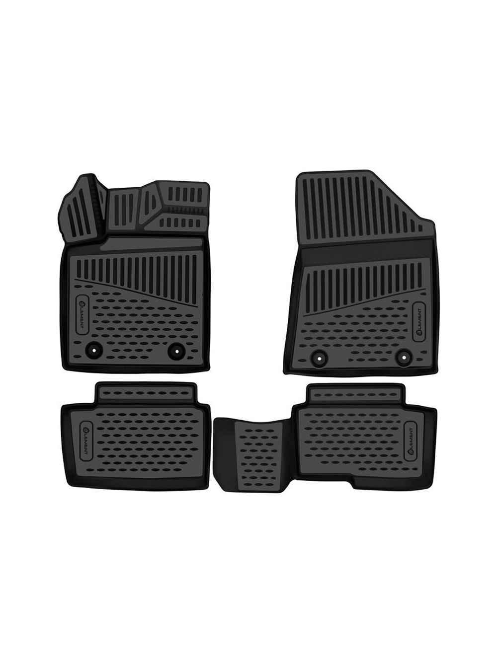 Коврики в салон для LIVAN X3 Pro 2023 - 4шт. (полиуретан) ELEMENT3DAN0461210K