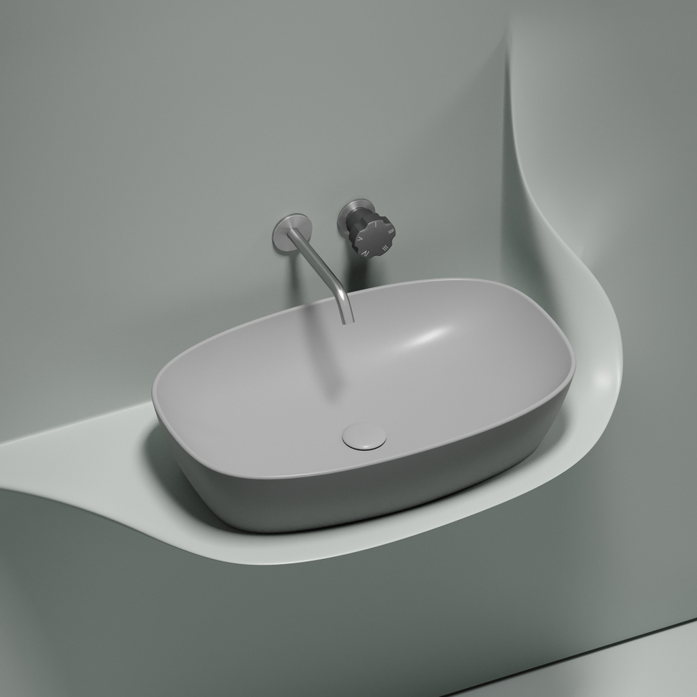 Раковина Ceramica Nova Element 60 см CN6049MSG серая