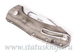 Нож GiantMouse ACE Grand Green Canvas Micartaфотография - 9