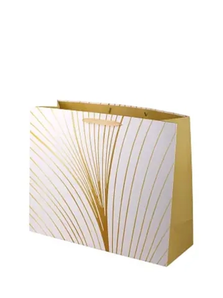 Пакет бумажный "Золотая вспышка" 45х55х20см
