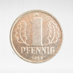 Germany, 1 Pfennig, 1983, (Berlin Mint - "A"), VF