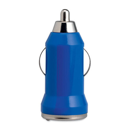 Адаптер автомобильный USB MOBICAR Синий