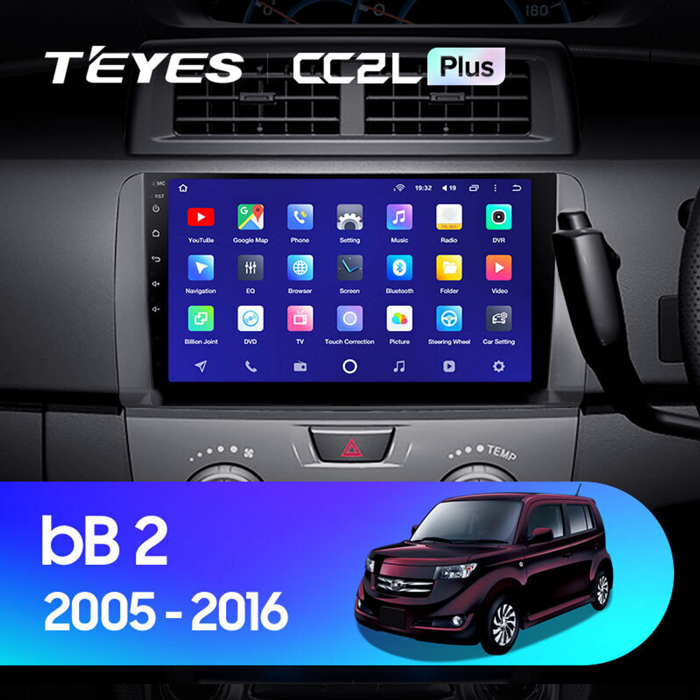 Teyes CC2L Plus 10.2" для Toyota bB 2005-2016