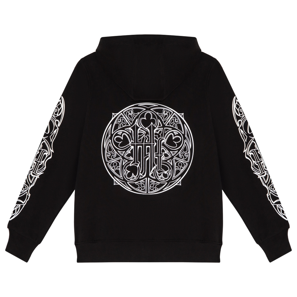 HELLA HILLZ "ENGRAVING" HOODIE ZIP