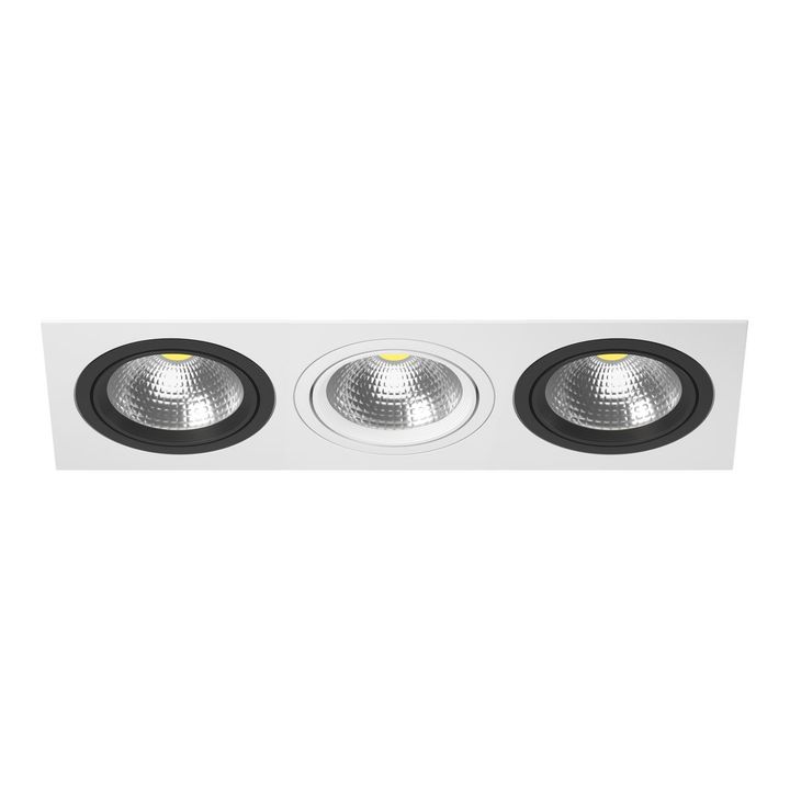 Комплект из светильника и рамки Lightstar Intero 111 (217836+217907+217906+217907) i836070607