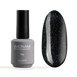 Monami Top Coat Milky Way - Топ жемчужный без липкого слоя, 15мл
