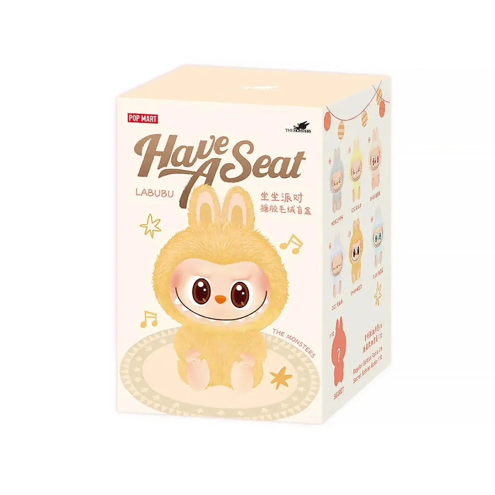 Have A Seat Vinyl-Plush Pendant Blind Box (случайный цвет)