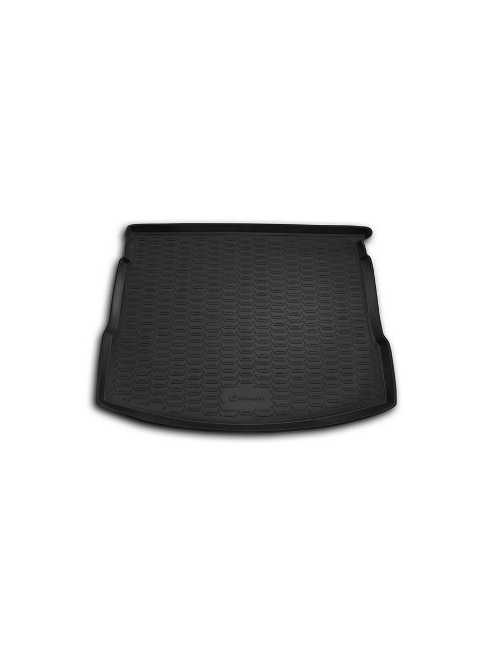 Коврик в багажник для NISSAN Qashqai 2007-2014, кроссовер (полиуретан, серый) CARNIS00016G