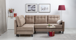 Арно Диван - кровать угловой (Арт. ТД 565 Лаки 04 (песочный))