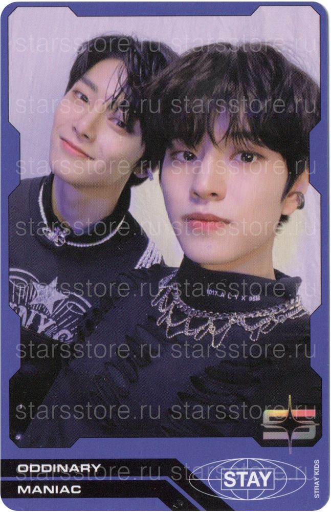 Фотокарта I.N &amp; Seungmin Stray Kids - [ODDINARY]