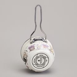 КОВШ ЭМАЛИРОВАННЫЙ СЕРИЯ "LAVENDER CATS" 0,9Л, ДИА 14 СМ