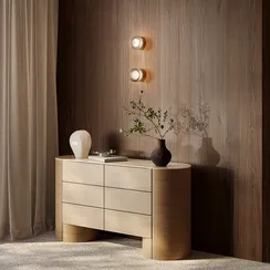 Настенный светильник (бра) Оло / Olo 2700-4000К 6Вт Maytoni mod493wl-l6ptk1