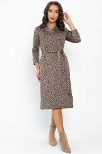 Платье Лаконичный стиль (капучино) П13751-19М LT Collection