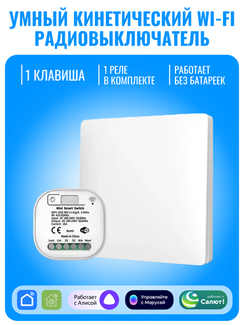 Умный кинетический Wi-Fi радиовыключатель Smart Aura