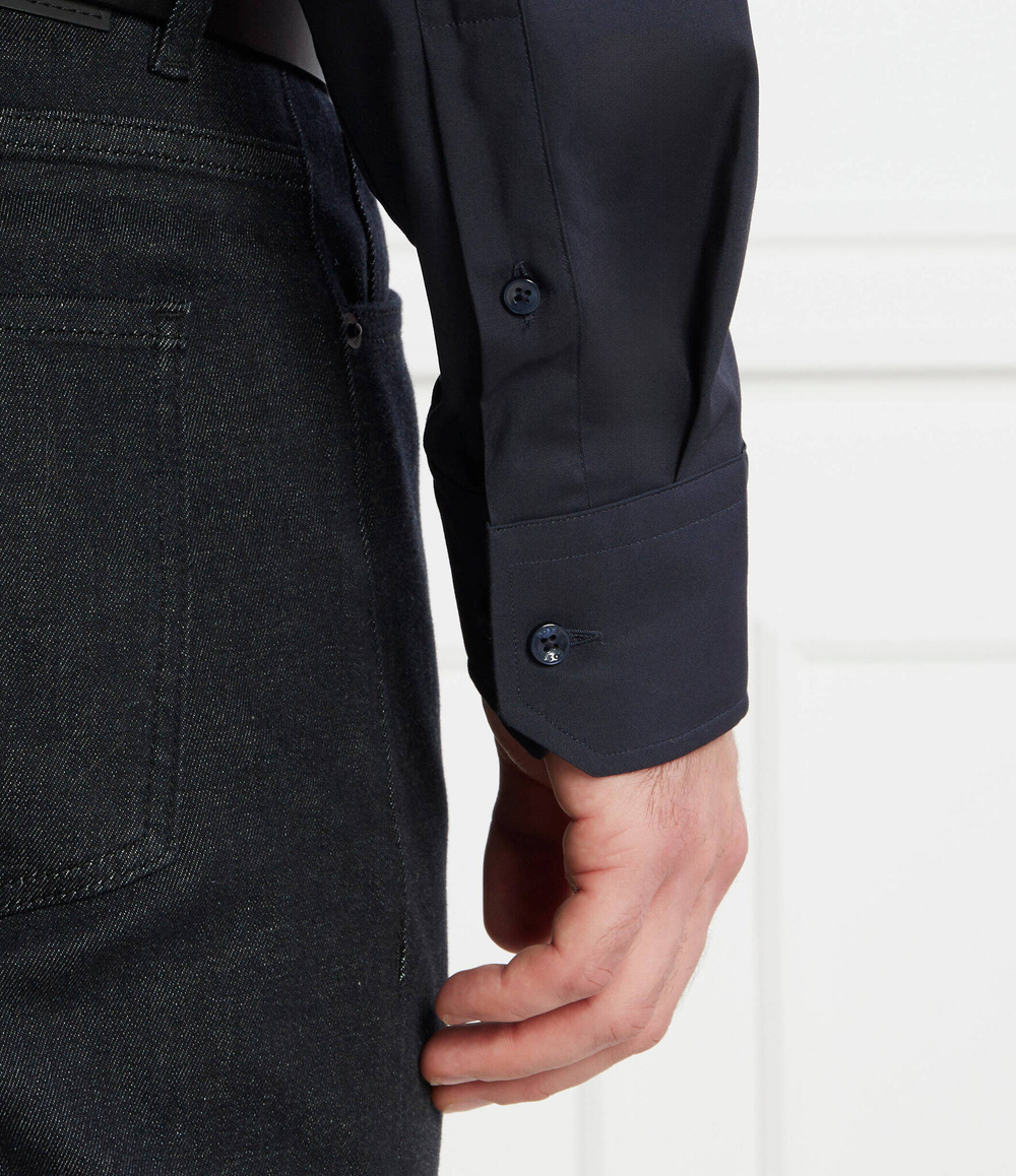 Рубашка H-JOE-kent- BOSS BLACK - темно-синий(50473265)