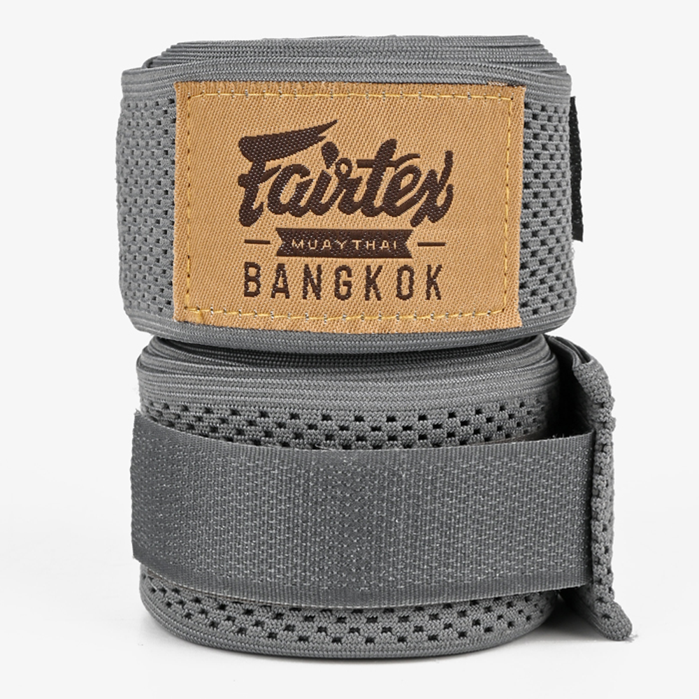 Бинты боксерские Fairtex HW-4 Grey 4.5м
