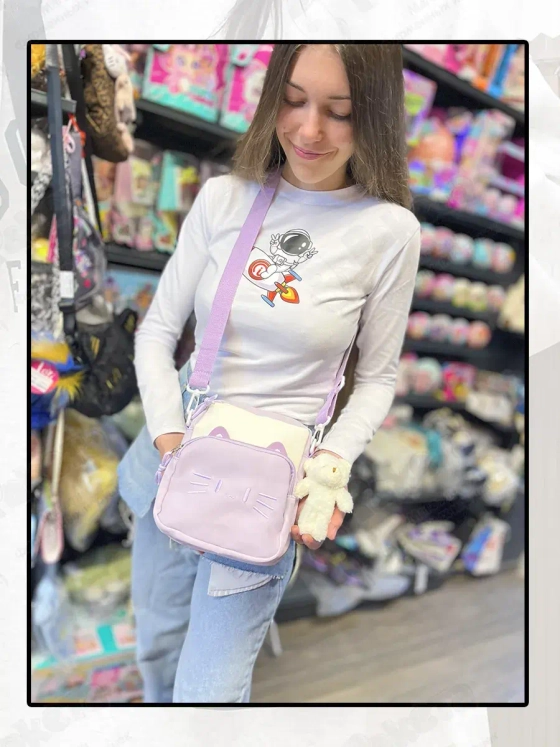 Сумка для девочки подростка Pusheen Cat сумочка Кот Пушин