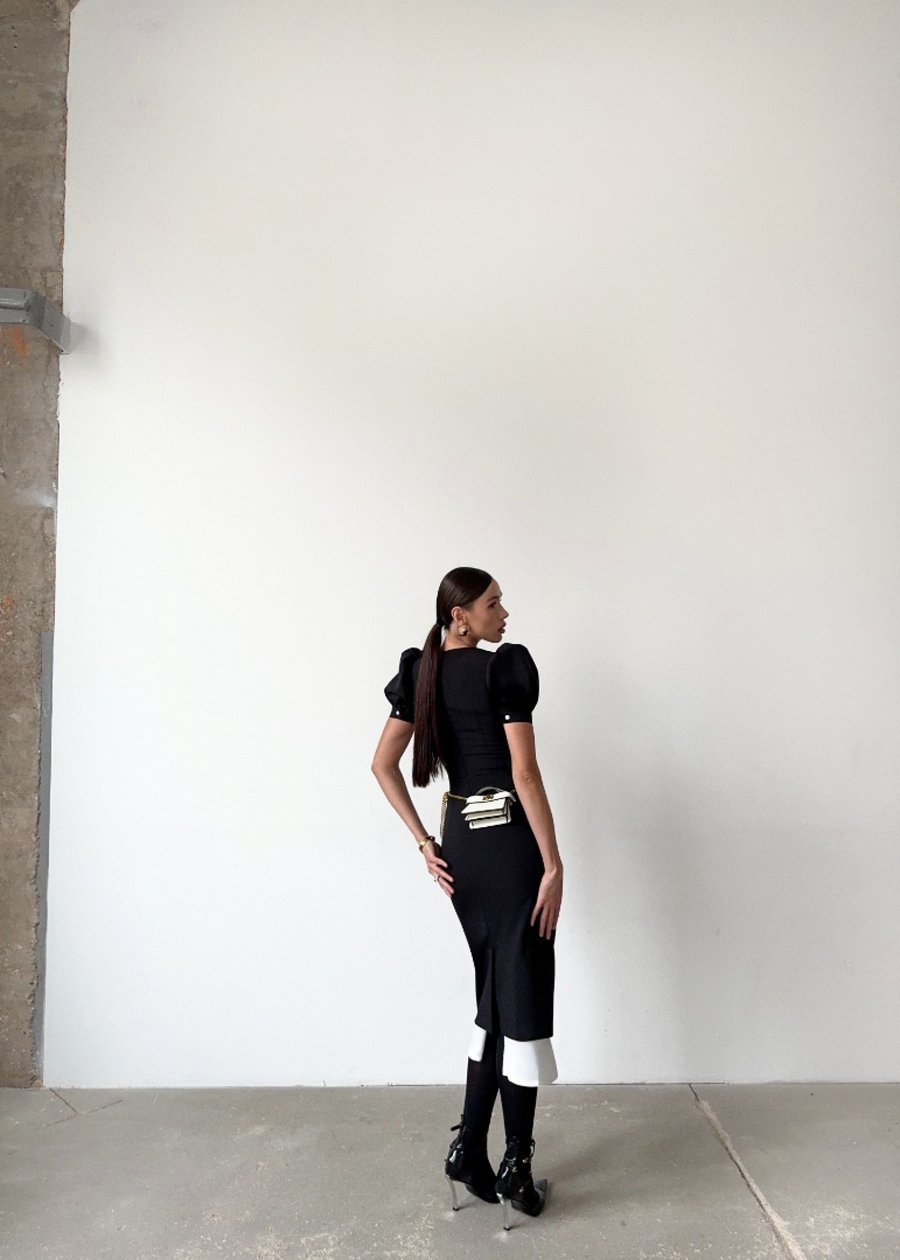 Платье Леди, Черный