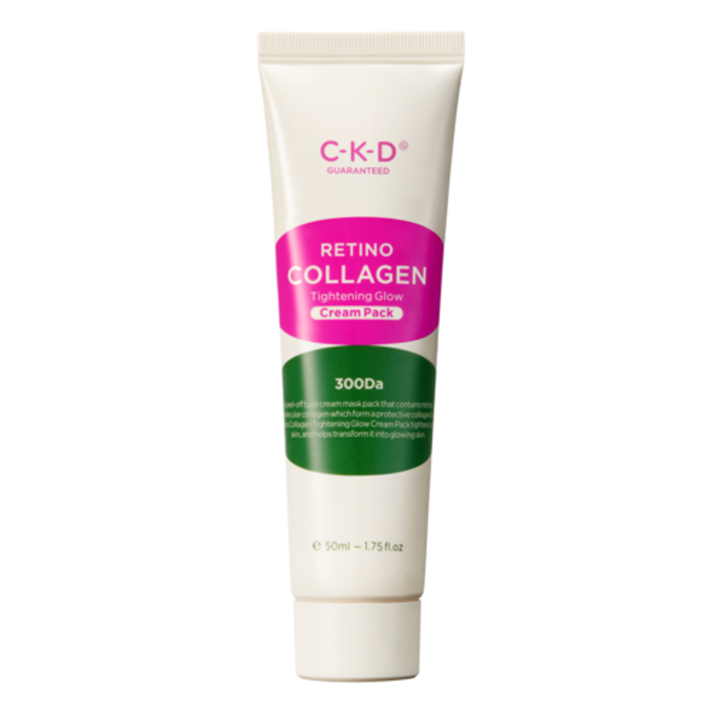 Маска-пленка с ретиналем+кисть CKD Retino collagen small molecule 300 tightening cream pack, 50 мл