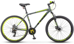 Велосипед 27.5" STELS Navigator-700 MD р.21" 2021г. серый-желтый