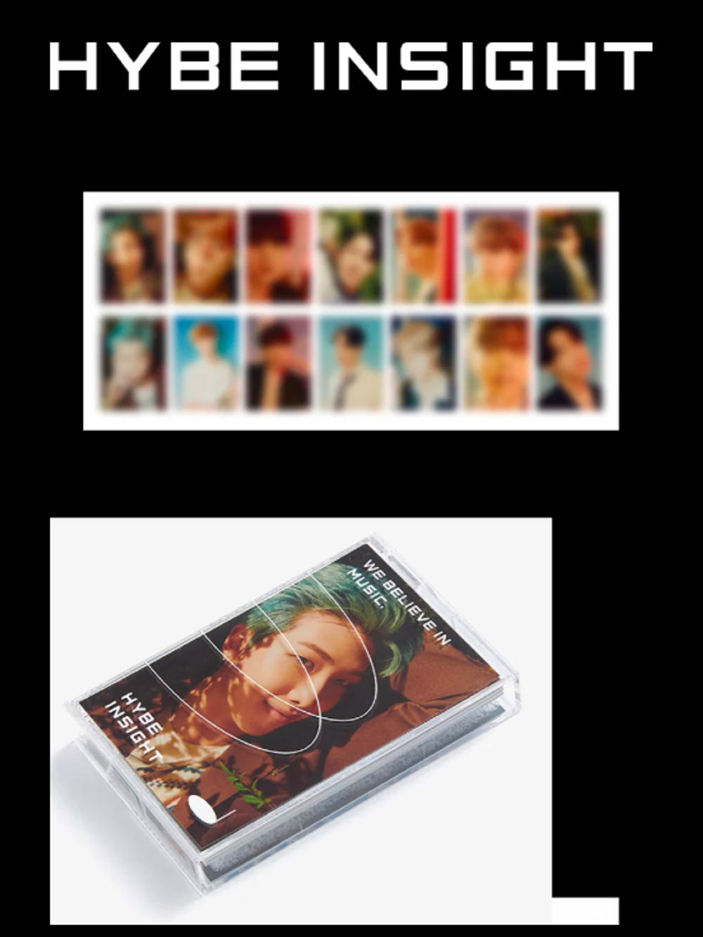 BTS HYBE INSIGHT Набор официальных фотокарт