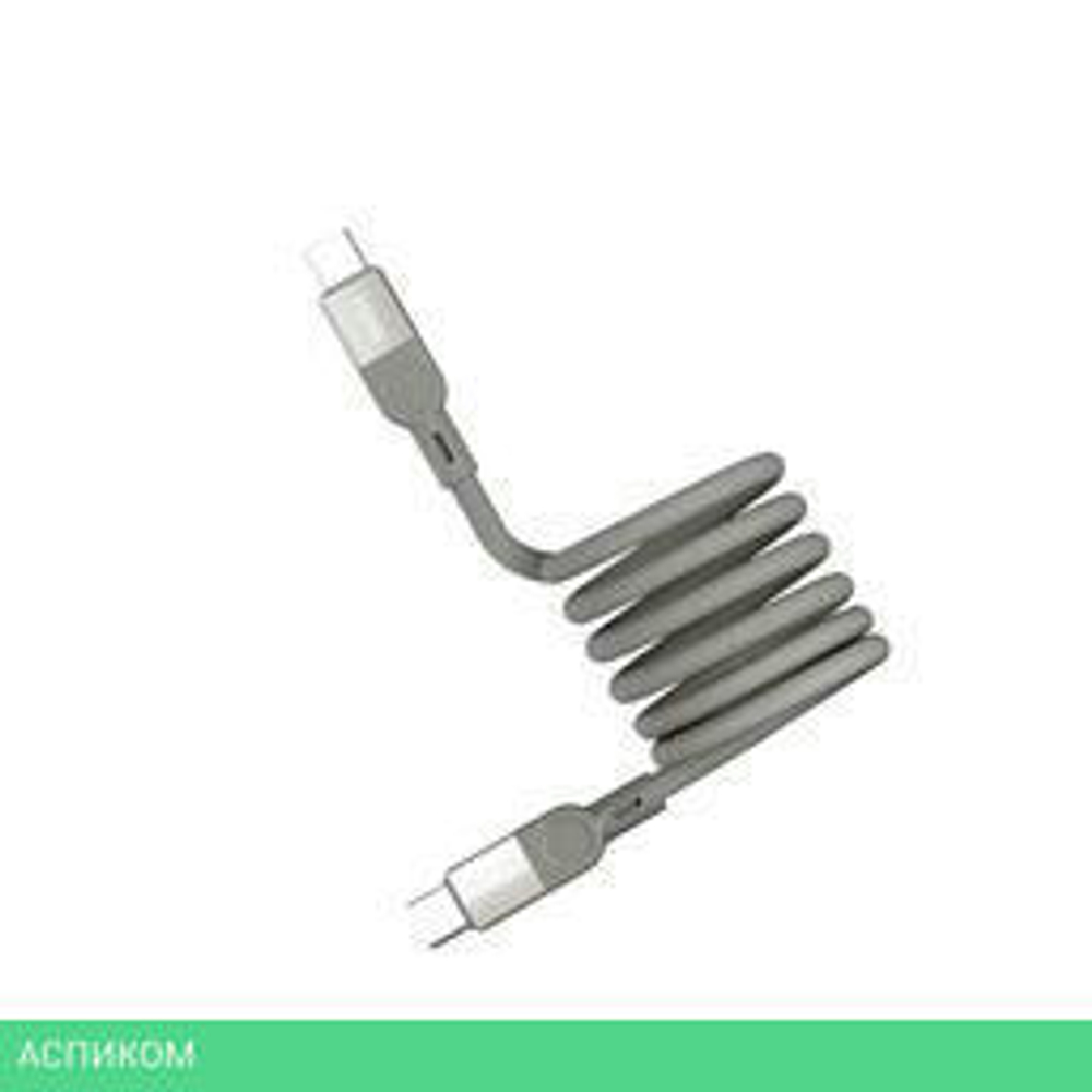 Кабель Momax Mag.Link DC35L USB-C/USB-C 1м Titanium
