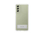 Чехол-накладка Самсунг EF-JG990CTEGRU Clear Standing Cover для Samsung S21 FE, прозрачный