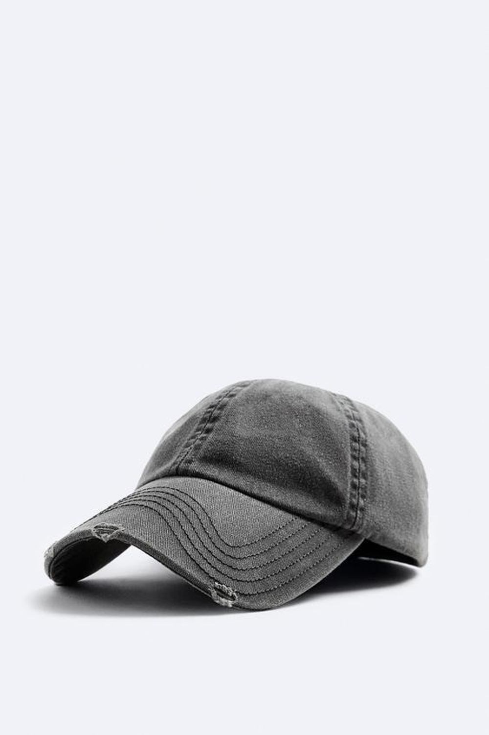 ZARA ДЖИНСОВАЯ КЕПКА — LIMITED EDITION, ЧЕРНЫЙ